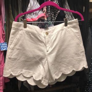 Lilly Pulitzer Buttercup Shorts White NWT